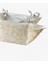 Ekmek Sepeti Gold Simli Jakarlı Sıvı Geçirmez Lure x Kumaş 35 x 35 cm 2