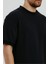 Erkek Bisiklet Yaka Garnili Iki Iplik % 100 Pamuk Cotton Oversize T-Shirt 2