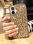 iPhone 16 Uyumlu Lüks Gold Kristal Taşlı Kılıf 1