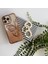 Simli Kelebek Lüks Apple iPhone Kılıfı - Gold Apple iPhone 11 3