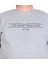 Erkek Büyük Beden Sıfır Yaka 3ip Sweat Original 24203 Grı Melanj 3