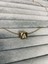 Çelik Kolye “A” Küp 1x1 Cm. Harf Kolye Gold-Özel Kutusunda 3