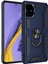 Samsung Galaxy A71 (A715F) Yüzüklü Tank Kılıf Lacivert 1