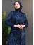 Eslim Tesettür Abiye Lacivert 5