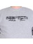 Erkek Büyük Beden Sıfır Yaka 3ip Sweat Respect 24205 Grı Melanj 3