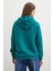 Kapüşonlu Sweatshirt Yeşil 3