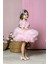 Sindirella Kostümü Kelebek Mini Pembe 2