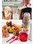 Hobbit Kırmızı 650 ml Kapaklı Kaşık ve Çatallı Yemek Taşıma ve Saklama Kabı Atıştırmalık Yoğurt Kabı 3