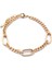 Bz 316L Çelik Zincir Rose Bileklik BLK-897 1