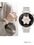 Huawei Watch GT6 41mm GT4 41mm GT5 41mm GT5 Pro 42mm ile Uyumlu Kordon (18mm) Çelik Metal Klipsli 5