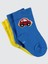 Erkek Bebek Aksesuarlı 2'li Çorap 6-18 Ay Mavi-Sarı 2