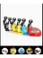 Locks Motosiklet Scooter Teker Disk Freni Alarmlı Kilit Alüminyum Alaşımlı Hatırlatıcı Ipli 3