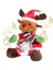 Yılbaşı Kar Küreli Pilli Peluş Ren Geyiği - 29 cm 1