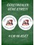 Öğretmenler Günü Etiketi Sticker 4 cm 48 Adet - 04 - 1