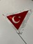 Tel Çubuklu Bisiklet Türk Bayrak 5