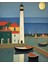 Renkli Baskılı Sayılarla Boyama Hobi Seti (Çerçeveli-Büyük Boy) 95X125 Cm: Deniz Feneri 3 4