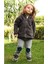 Unisex Antrasit Polar Fermuarlı Sweatshirt (3-14 Yaş) 2