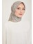 % 100 Twill Ipek Eşarp 4006-50 Gri 1