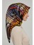 Nostalji Serisi %100 Twill Ipek Eşarp 8617D 09 4