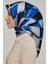 Nostalji Serisi %100 Twill Ipek Eşarp 8664D 28 4