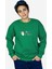 Noel Üçlüsü Unisex Sıfıryaka Yeşil Oversize Sweatshirt 1