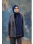 Fall Winter Ipeksi Jakar Şal Gümüş 9018-09 4