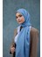 Fall Winter İpeksi Jakar Şal İndigo Mavi 9019-14 1