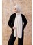Fall Winter Ipeksi Jakar Şal Leylak 9020-19 2
