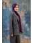Fall Winter Ipeksi Jakar Şal Gümüş 9018-09 1