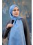 Fall Winter Ipeksi Jakar Şal Gümüş 9018-09 4