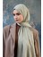 Fall Winter Ipeksi Jakar Şal Gümüş 9018-09 2