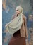Fall Winter Ipeksi Jakar Şal Gümüş 9018-09 4
