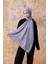 Fall Winter Ipeksi Jakar Şal Leylak 9020-19 2
