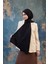 Fall Winter İpeksi Jakar Şal Siyah 9018-06 2
