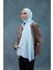 Fall Winter Ipeksi Jakar Şal Gece Mavi 9019-32 2