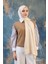 Fall Winter İpeksi Jakar Şal Bej 9018-26 1