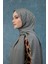 Fall Winter Ipeksi Jakar Şal Gece Mavi 9019-32 3
