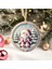 Yılbaşı Çam Ağacı Süsü - 3D Tasarımlı Uv Baskılı - Noel Baba 1