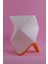 Orıgamı Dekoratif Abajur (13 x 13 x 19 cm ) - Turuncu 1