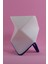 Orıgamı Dekoratif Abajur (13 x 13 x 19 cm ) - Mor 1