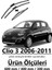 Renault Clio3 2006-2011 Ön ve Arka Muz Silecek Takımı 1