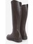 Kadın Yandan Fermuarlı Günlük Çizme Sirante Kahve 5