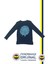 Lisanslı Yaldızlı Fb Logo Gri Çocuk Sweat 1