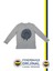 Lisanslı Yaldızlı Fb Logo Gri Çocuk Sweat 1