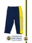 Fb Logo Sarı-Lacivert Bebek Sweat Eşofman Alt Set Ahşap Kutulu 3