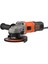 Black & Decker BEG010-QS BEG010 Açılı Taşlama Makinesi (710 W, 115 mm Disk Çapı, Sıfır Gerilim Şalteri, Yumuşak Başlatma, Kaymaz Gövde Sapı, Taşlama, Ayırma, Pas Giderme) 2