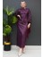 Inci Tesettür Abiye Mor 2