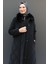Şişme Anorak Mont Siyah 5
