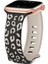 Apple Watch 44/45/46/49mm Kordon Leopar Desen Yumuşak Silikon Kordon 2/3/4/5/6/se/7/8/9/10/11/ultra 1