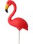 Süsü Kuş Heykeli Figürin Açık Koridor Flamingo Kazığı Kırmızı 29.5X23CM 36CM (Yurt Dışından) 4